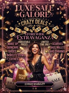 Insane Deals Poster.....SALE SALE SALE